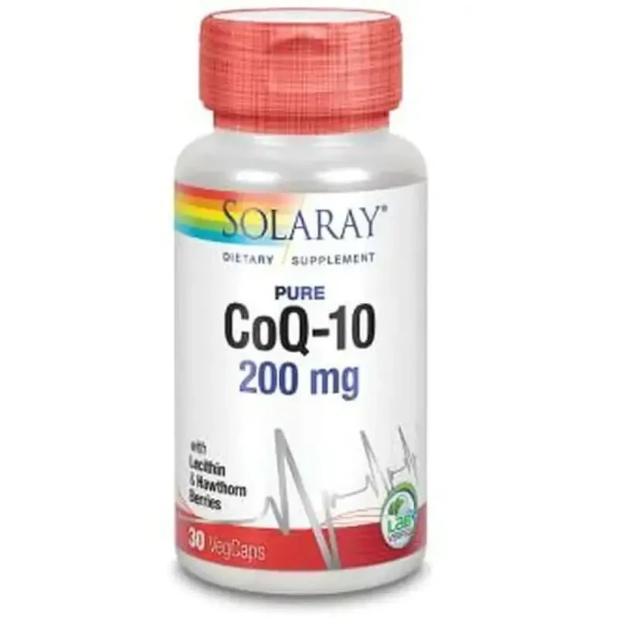 Solaray Pure Coq10 200Mg 30V Capsules: ціни та характеристики