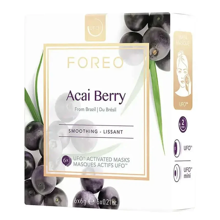 Foreo Ufo Маска Acai Berry X 6: ціни та характеристики