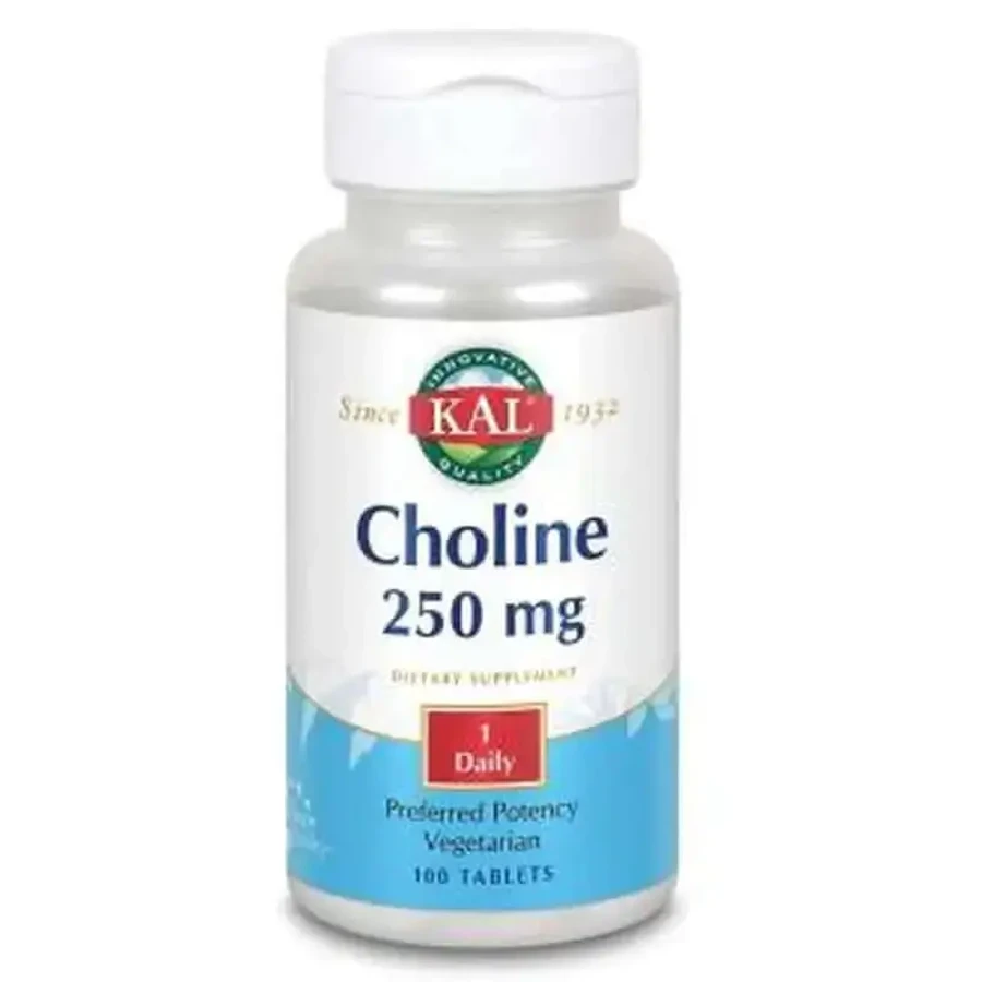 Solaray Choline Kal 250Mg. 100 Tablets: цены и характеристики