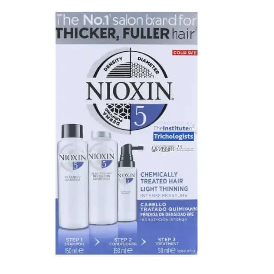 Wella Nioxin Trial Kit System 5 М'яко оброблене волосся: ціни та характеристики