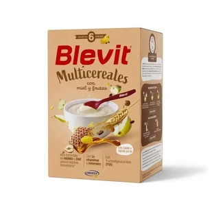 Blevit Мультизлаковые хлопья с медом и фруктами, 500 г