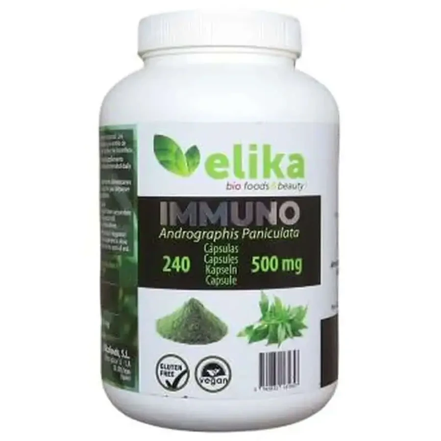 Elikafoods Immuno Viram Ext. Andrographis Paniculata 240Cap: цены и характеристики