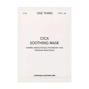 Заспокійлива маска One Thing Cica, 25 мл