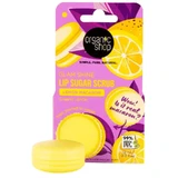 Organic Shop Fac Lemon Macaron Sugar Lip Scrub , 10 мл