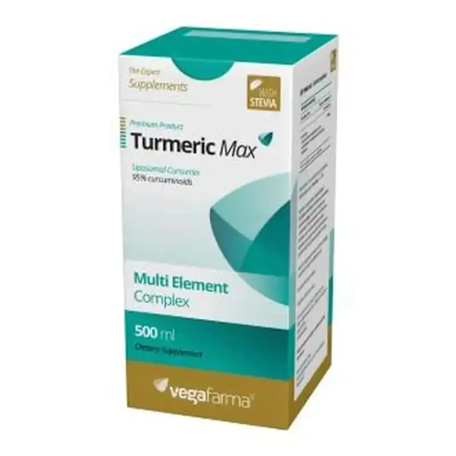 Vegafarma Turmeric Max 500Ml: цены и характеристики