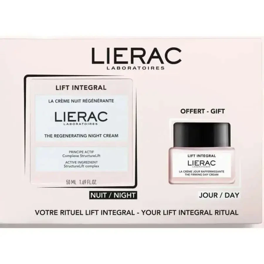 Lierac Набор Интегральный лифтинг ночной крем + дневной крем мини размера 20 мл: цены и характеристики