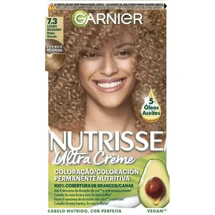 Garnier Nutrisse Золотой блондин Перманентная краска для волос оттенок 7,3 , 160 мл