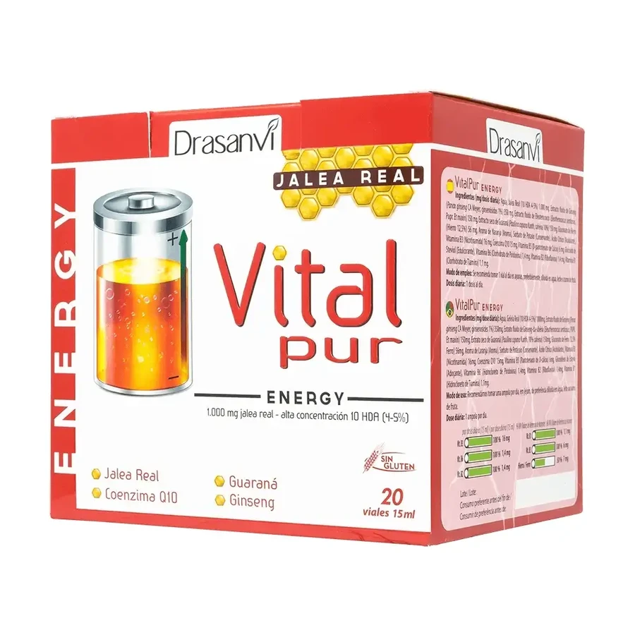Drasanvi Vitalpur Energy, 20x15 мл: ціни та характеристики