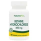 Natures Plus Бетаїн Hcl 600 мг, 90 таблеток