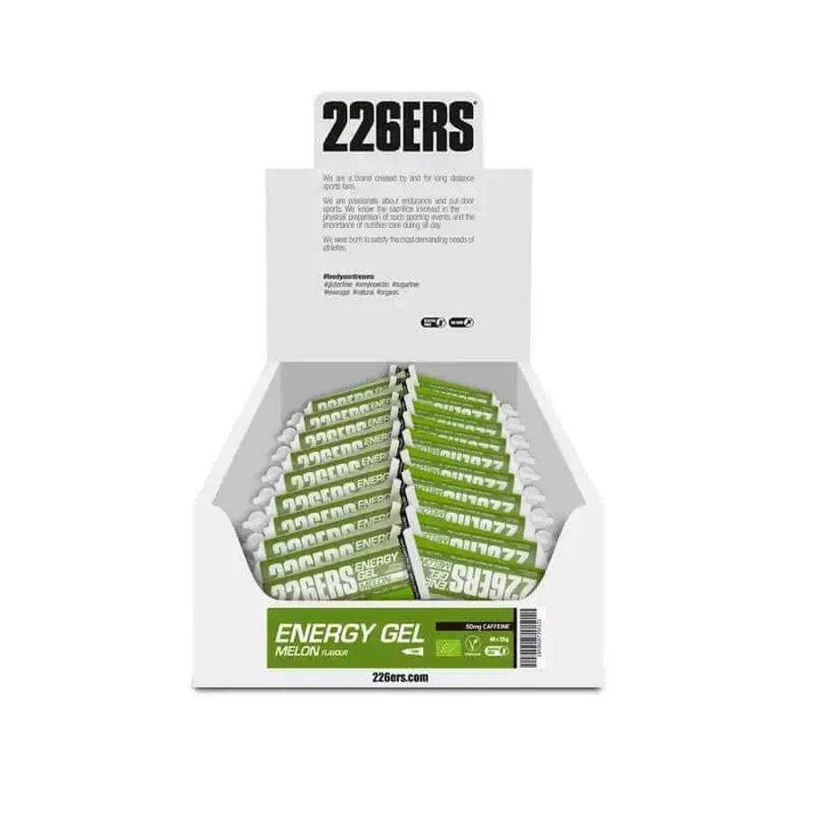 226Ers Energy Gel 25Gr Динний енергетичний гель - 50 мг кофеїну, 40x25 г: ціни та характеристики