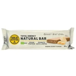 Gold Nutrition Натуральний батончик Barritas Бананово-арахісовий 15 унцій.