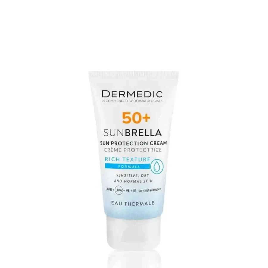 Dermedic Sunbrella Ultra Light Fluid Spf 50+ для сухой и нормальной кожи, 40 мл: цены и характеристики