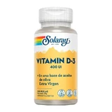 Solaray Vit. D3 400Ui 120 Перлини