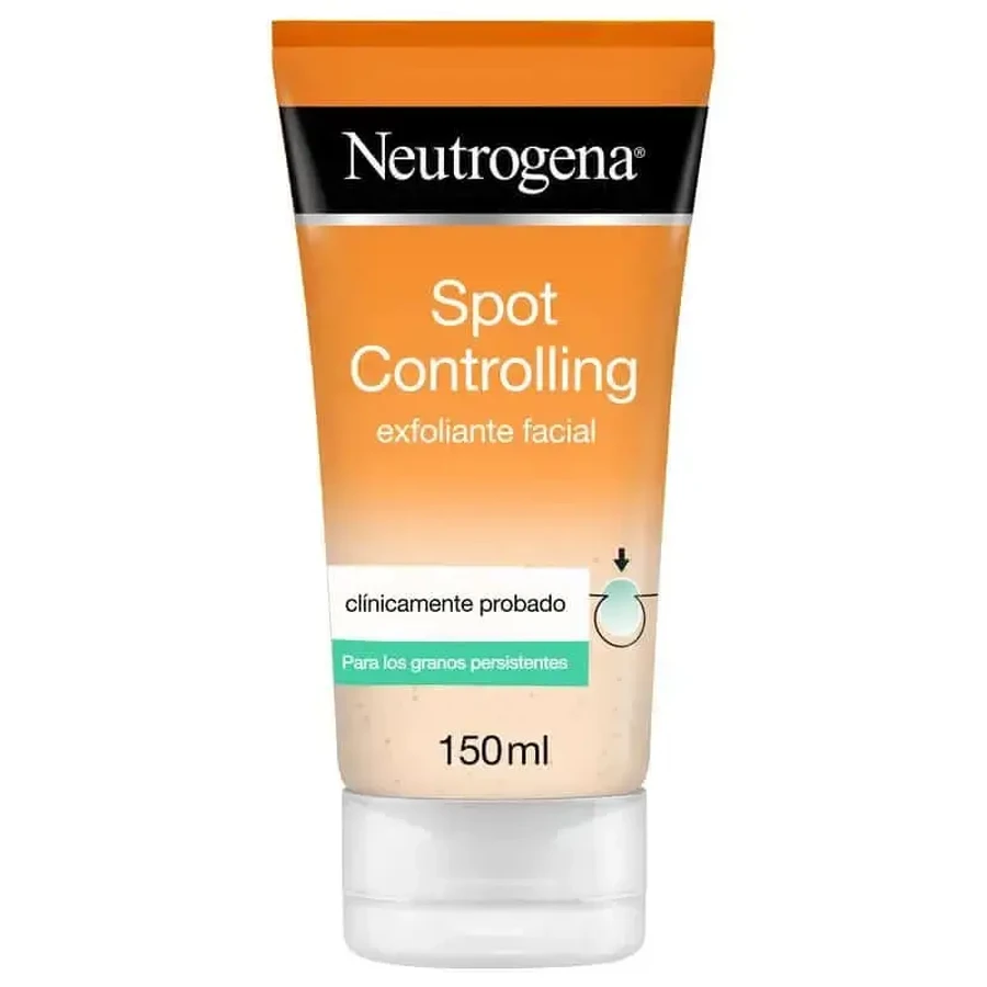 Відлущуючий скраб для обличчя Neutrogena Spot Controlling, 150 мл: ціни та характеристики