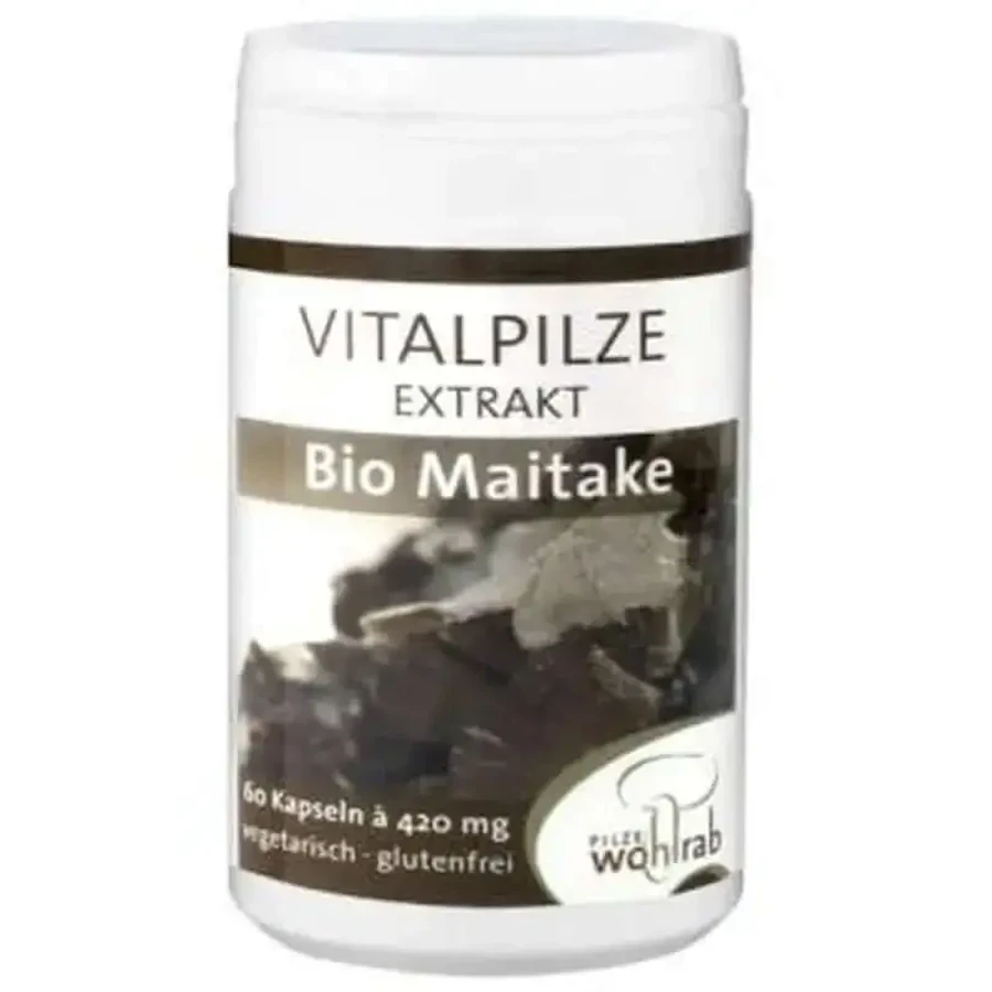 Pilze Wolhrab Maitake Bio 60 капсул: цены и характеристики