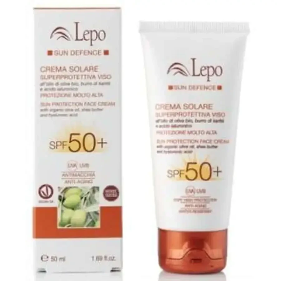 Lepo Sun Defense Sun Face Cream Spf50+ 50Ml: цены и характеристики