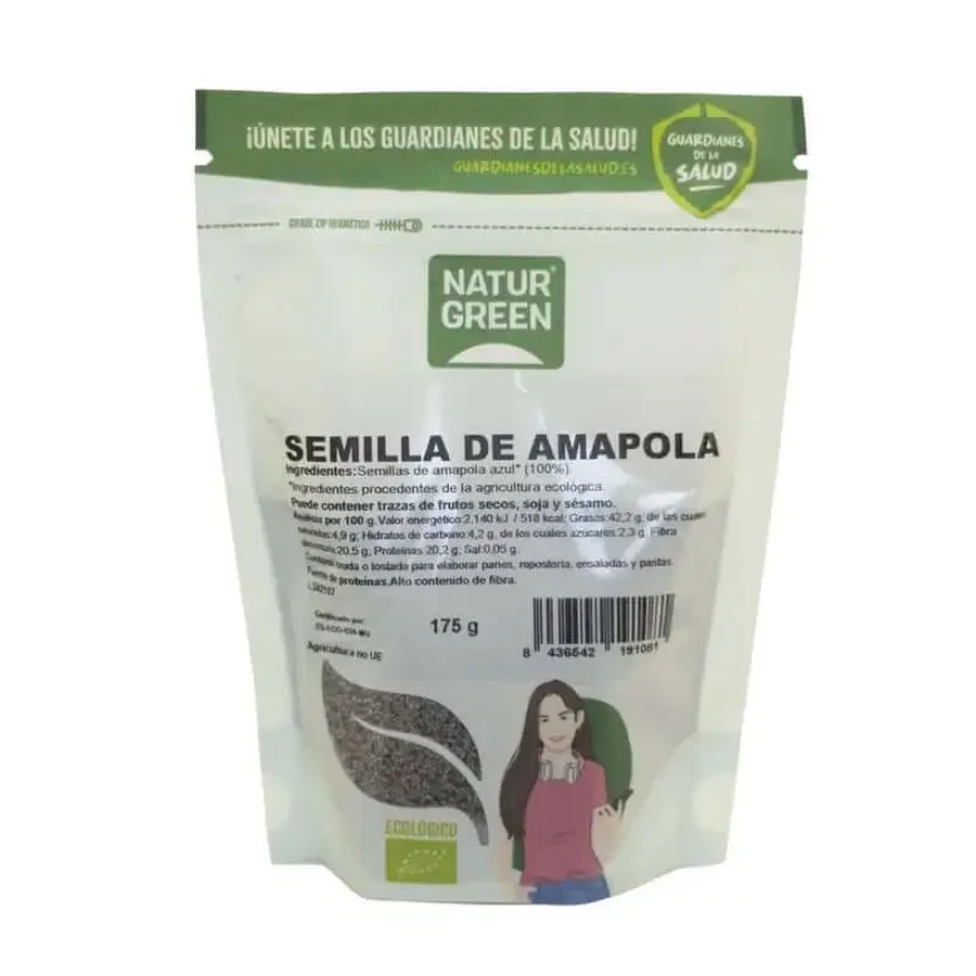 Органічний мак Naturgreen, 175 г: ціни та характеристики