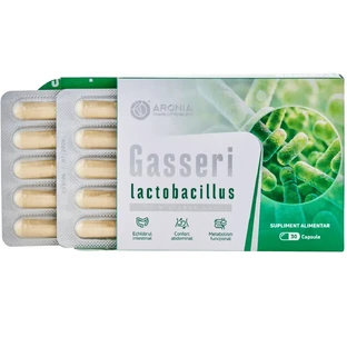 Lactobacillus Gasseri - концентрований пробіотик з 50 мільярдами КУО для кишкового балансу, комфортного травлення та оптимального метаболізму