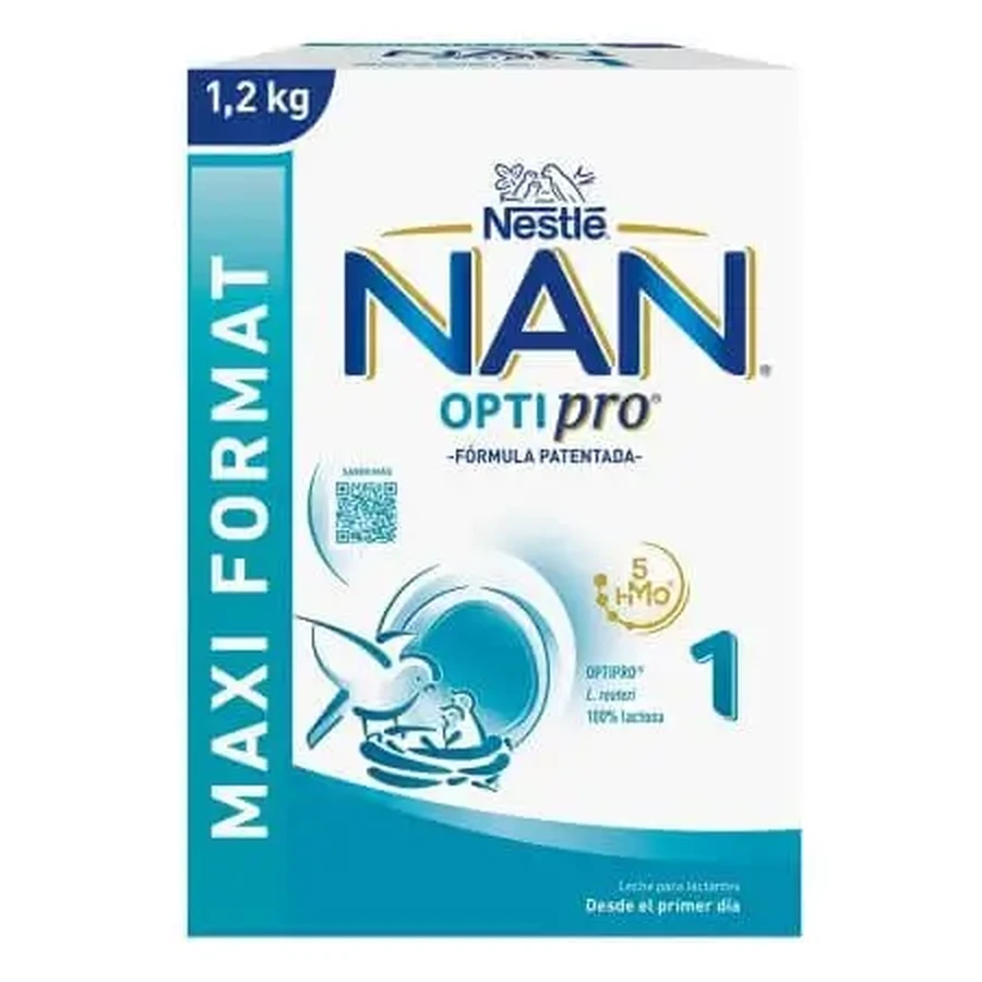 Сухе молоко Nan Optipro 1, 1200 г, Nestle: ціни та характеристики