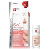 Nail Treatment 6 в 1 Nude Nude Nail Therapy Догляд за нігтями і колір, 5 мл, Eveline Cosmetics