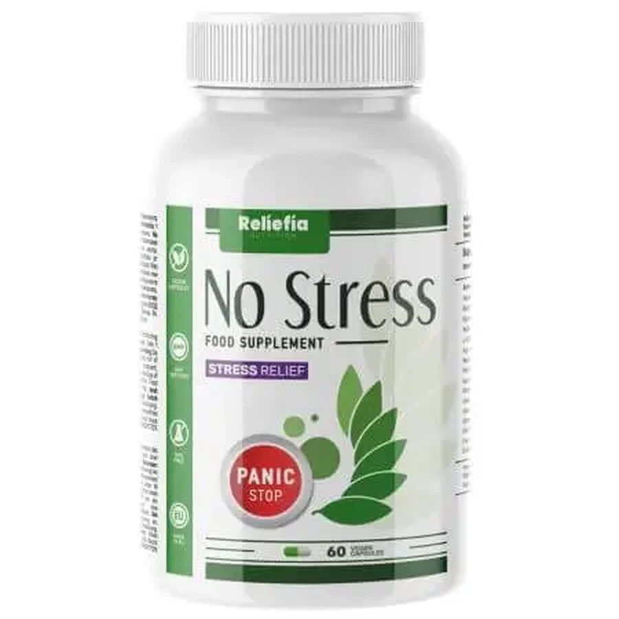 No Stress, 60 капсул, Знімає стрес: ціни та характеристики