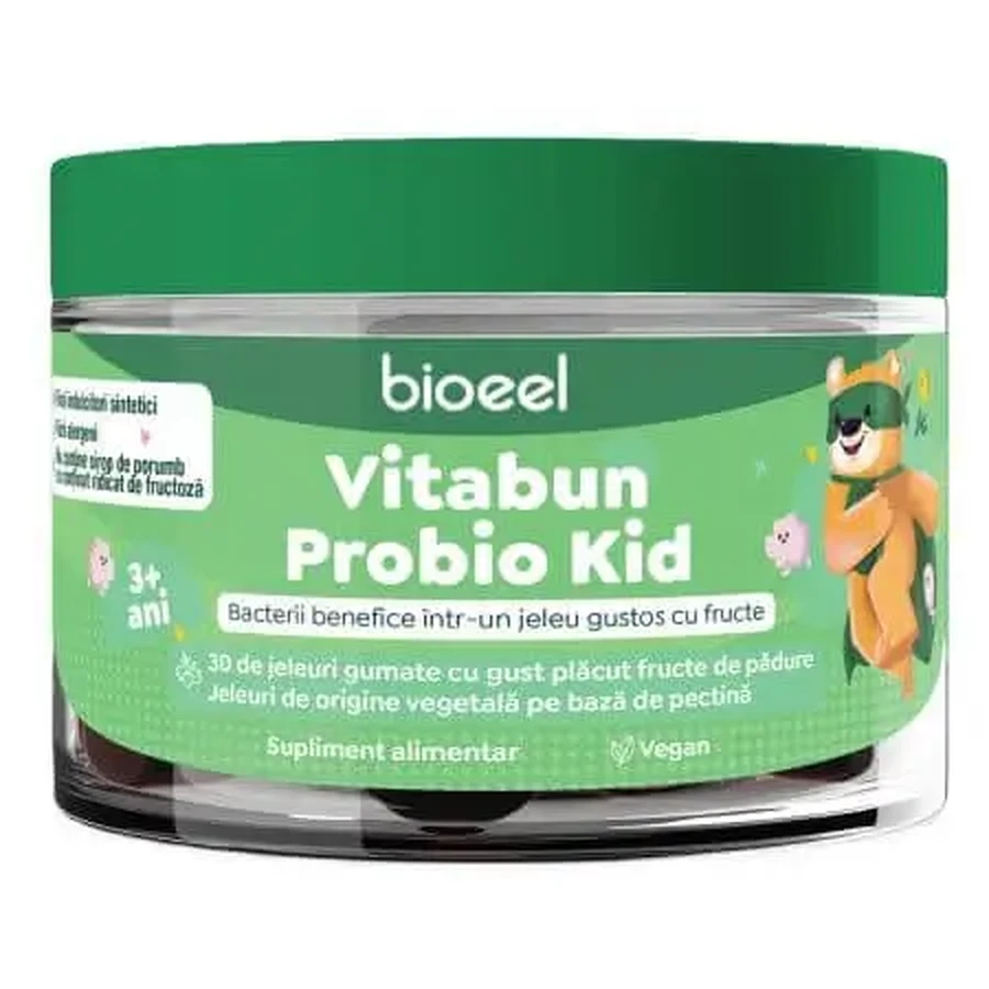 Vitabun Probio Kid, 30 желе, Bioeel: ціни та характеристики
