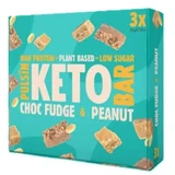 Протеиновый батончик с арахисом и шоколадной крошкой Keto Bar, 3х30 г, Пульсин