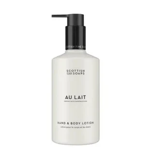 Лосьон для рук и тела с овсяным молочком и ромашкой Au Lait, 300 мл, Scottish Fine Soaps