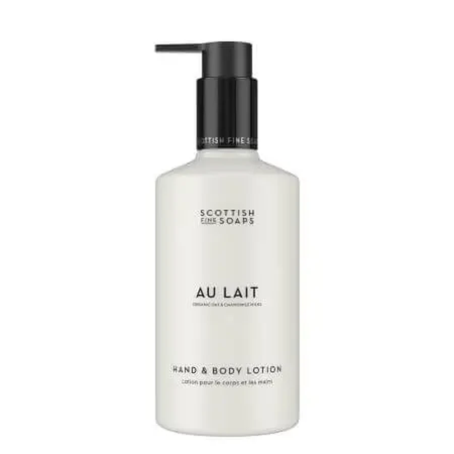 Лосьйон для рук і тіла з вівсяним молочком і ромашкою Au Lait, 300 мл, Scottish Fine Soaps: ціни та характеристики