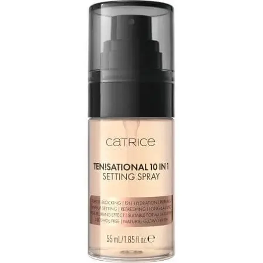 Спрей для закрепления макияжа, Ten!sational 10 in 1 Setting Spray, 55 мл, Catrice: цены и характеристики