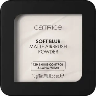 Компактна пудра 001N, м'яка розмиваюча матова пудра для аерографа Soft Blur, 10 г, Catrice
