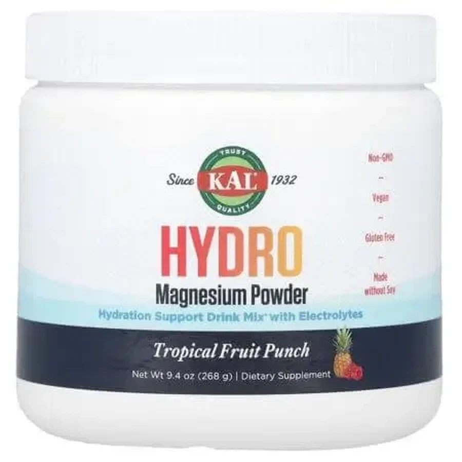Порошок магнію Hydro Magnesium Powder Solaray, 268 г, Secom: ціни та характеристики