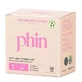 Дневные прокладки из органического хлопка, 10 штук, Phin