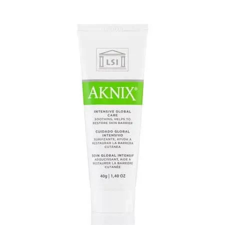 Інтенсивний глобальний догляд Aknix Інтенсивний зволожуючий крем для обличчя, 40 г, Life Science Investments: ціни та характеристики