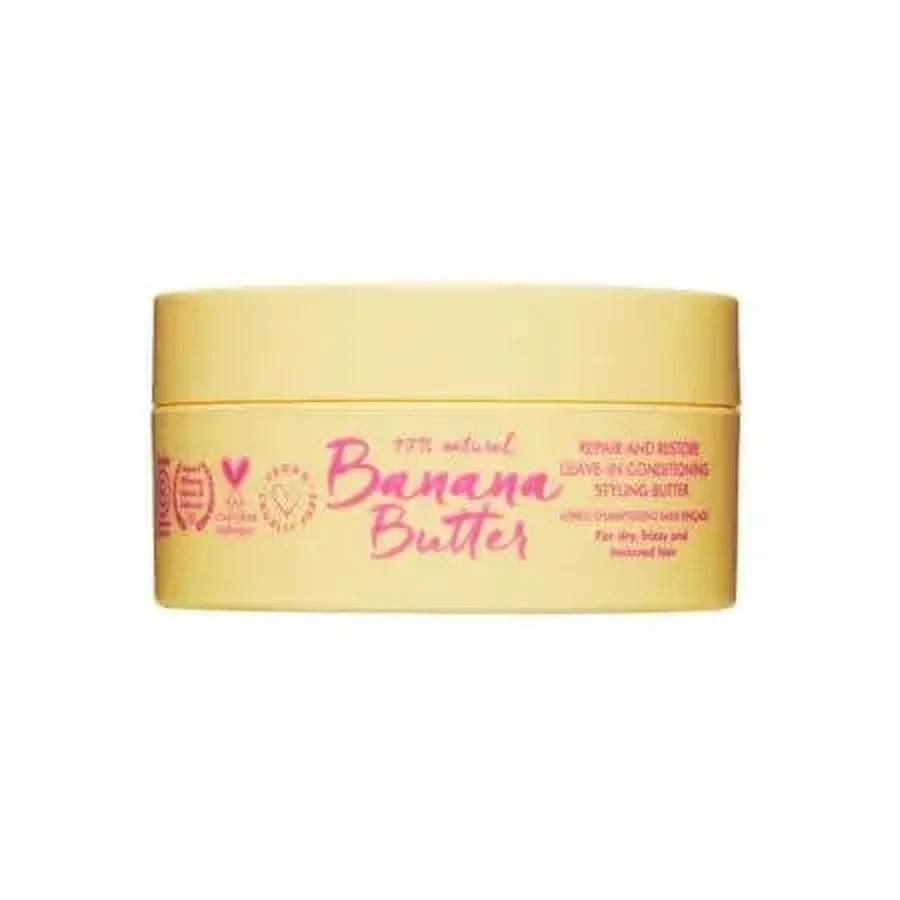 Живильний та відновлювальний незмивний кондиціонер для волосся Banana Butter, 200 мл, Umberto Giannini: ціни та характеристики