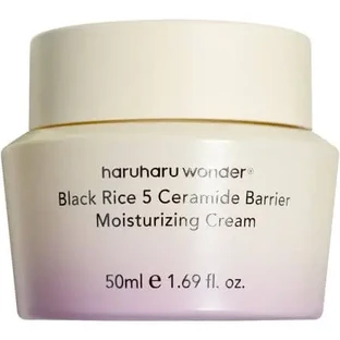 Зволожуючий крем для обличчя з керамідами Black Rice 5 Ceramide Barrier, 50 мл, Haruharu Wonder