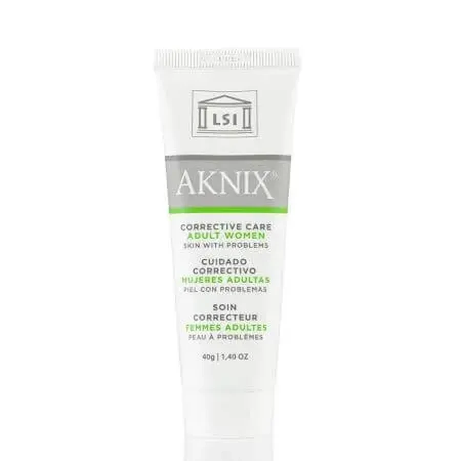 Коригувальний крем для обличчя Aknix Woman, 40 г, Life Science Investments: ціни та характеристики