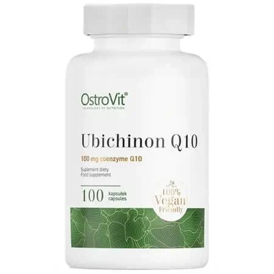 Коензим Q10 Ubichinon, 100 капсул, OstroVit: ціни та характеристики