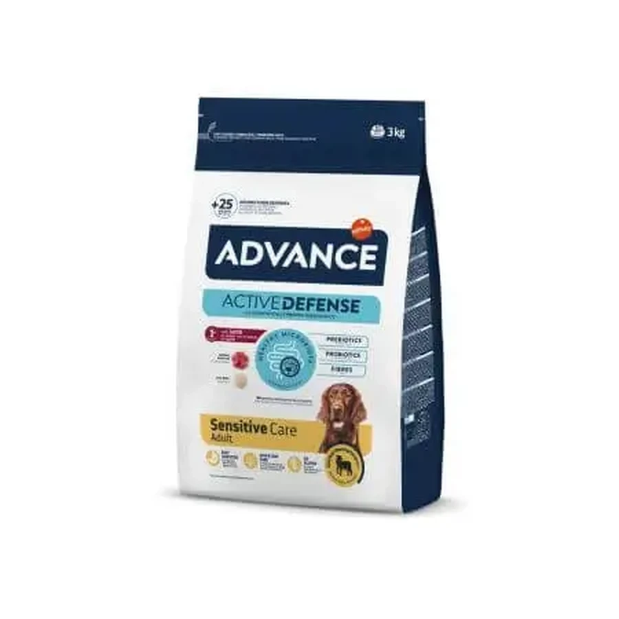 Sensitive Care Active Defence Lamb and Rice сухой корм для собак, 3 кг, Advance Veterinary Diets: цены и характеристики