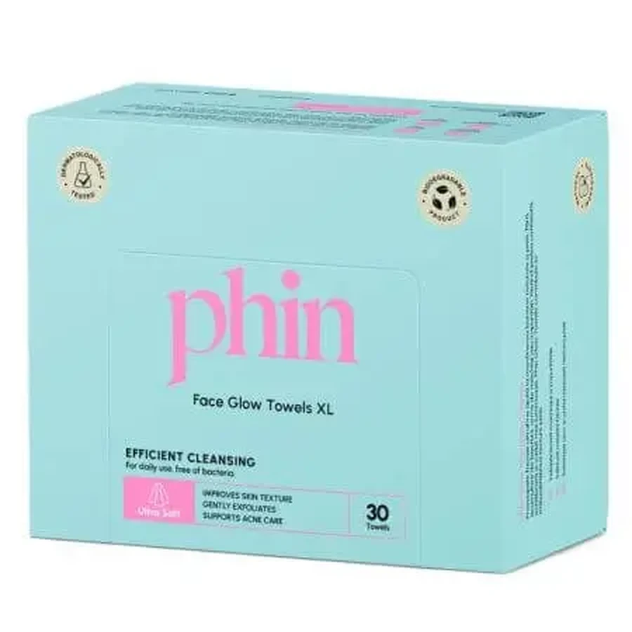 Рушники, що світяться, XL, 30 штук, Phin: ціни та характеристики