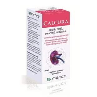 Раствор для перорального применения Calcura со вкусом лимона, 300 мл, Sanience