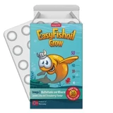Омега 3, мультивитамины и минералы для детей Easy Fishoil Grow, 30 жевательных таблеток, EasyVit