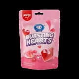 Клубничные желе 4D Fruit Gummy Strawberry Cherry, 65 г, Amos