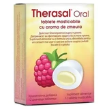 Таблетки жувальні зі смаком малини Therasal Oral, 12 таблеток, Ведра