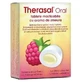 Таблетки жувальні зі смаком малини Therasal Oral, 12 таблеток, Ведра