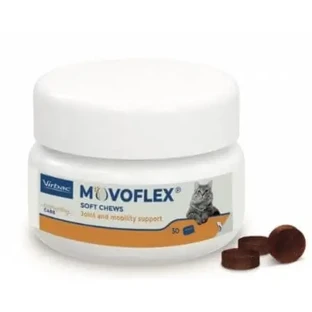 М'які пастилки Movoflex для котів, 30 жувальних таблеток, Вірбак