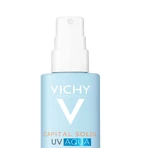 Зволожуючий спрей для обличчя та тіла із захистом від сонця SPF 50 Capital Soleil Soleil UV Aqua, 200 мл, Vichy: ціни та характеристики