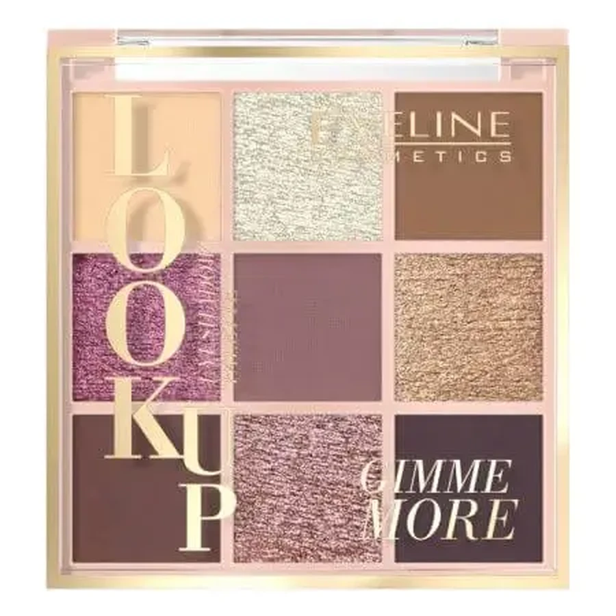 Палітра тіней для повік Gimme More Look Up, 9,6 г, Eveline Cosmetics: ціни та характеристики