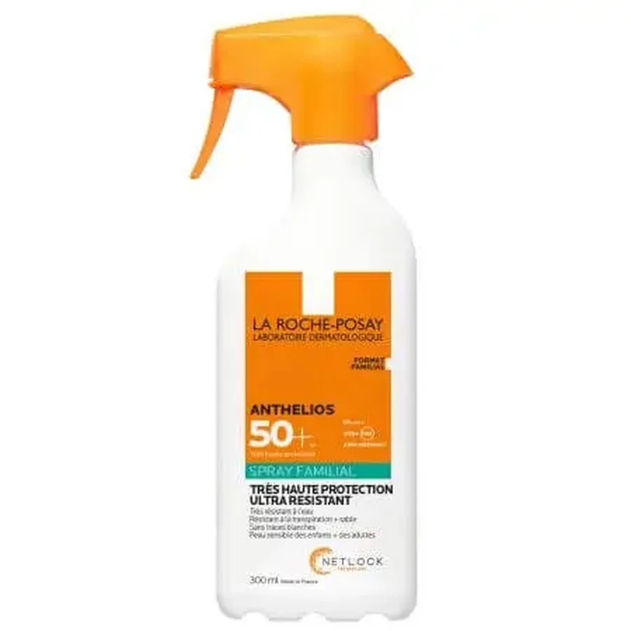 Спрей для тела без аромата Anthelios Family SPF 50+ Anthelios Family, 300 мл, La Roche-Posay: цены и характеристики