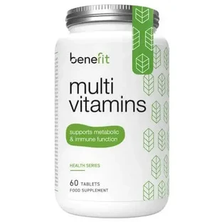 Серия мультивитаминов и минералов "Здоровье", 60 таблеток, Benefit Nutrition